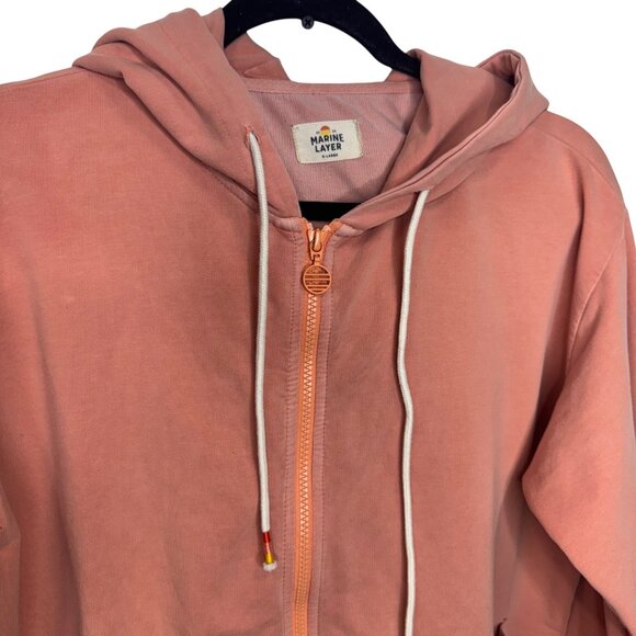 Women's Pink Hoodie - Picture 2 of 10